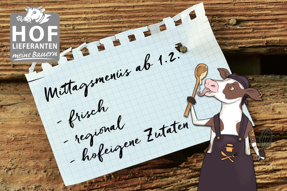 Mittagsmenue
